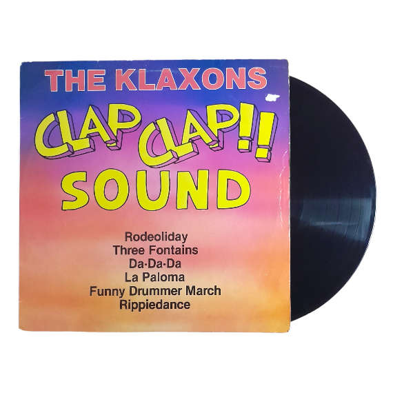 1984 The Klaxons  Clap Clap!! Sound - Vinyl, 12`, 33 RPM - Electronica - Very Good - With Cover