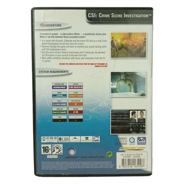 CSI: Crime Scene Investigation PC (CD)