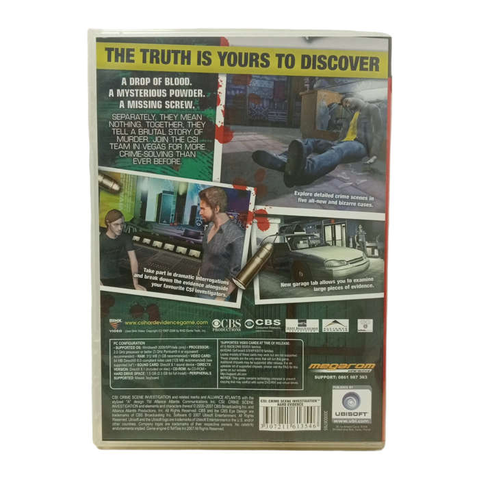 CSI: Crime Scene Investigation - Hard Evidence PC (DVD)