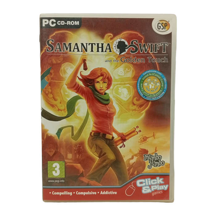 Samantha Swift and the Golden Touch, Hidden Object Game PC (CD)