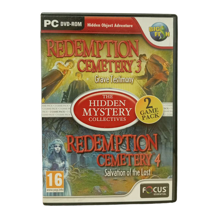 Redemption Cemetery 1&2, Hidden Object Game PC (DVD)