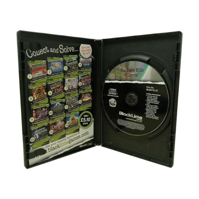 The Dark Hills of Cherai, Hidden Object Game PC (CD)