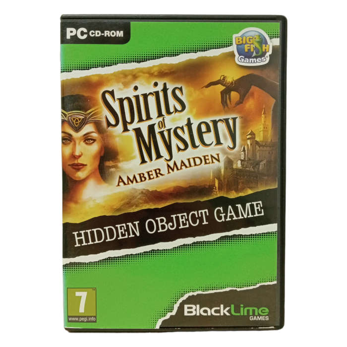 Spirits of Mystery - Amber Maiden, Hidden Object Game PC (CD)