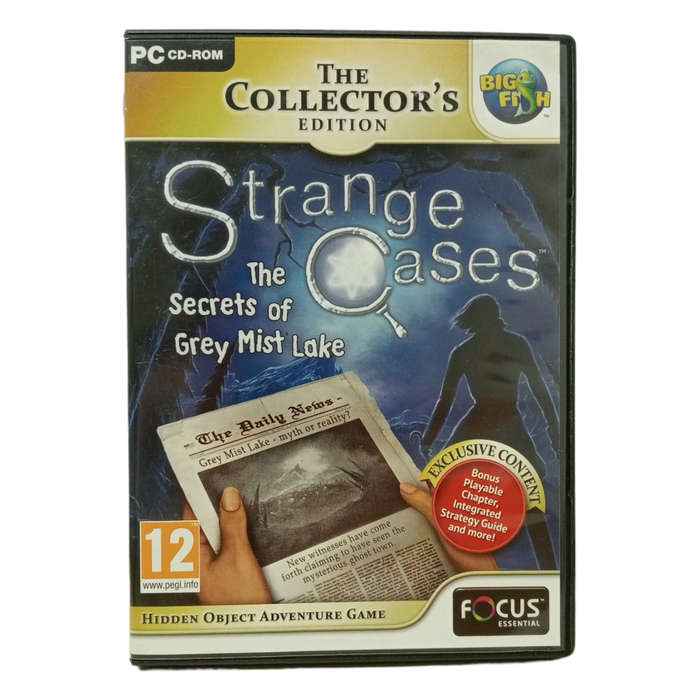 Strange Cases - The Secrets of Grey Mist Lake, Hidden Object Game PC (CD)