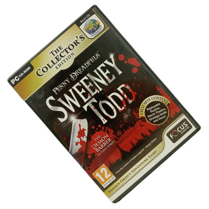 Sweeney Todd, Hidden Object Game PC (CD)