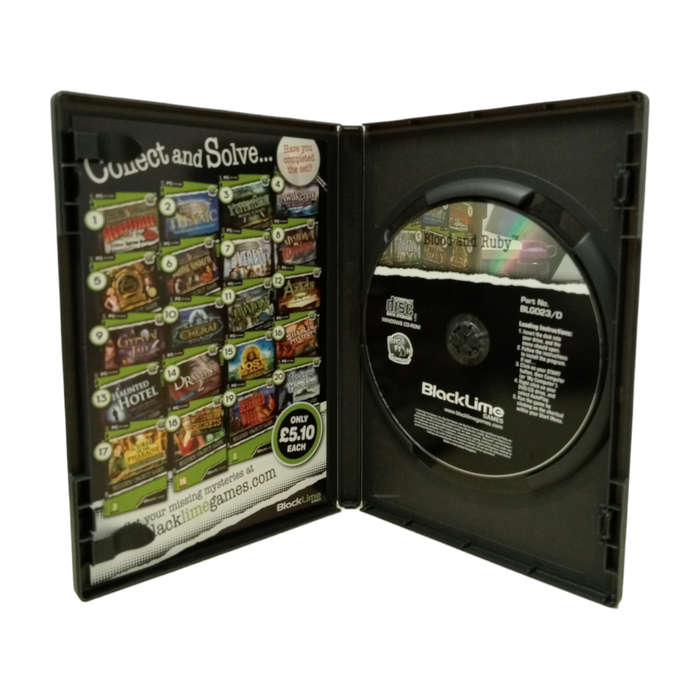 Blood And Ruby - The Vampire Mystery, Hidden Object Game PC (CD)