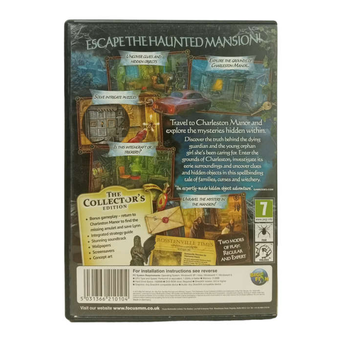 Witches` Legacy - The Charleston Curse PC (DVD)