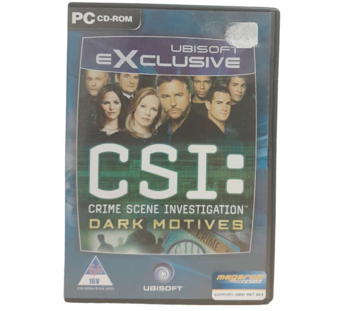 CSI: Crime Scene Investigation - Dark Motives PC (CD)