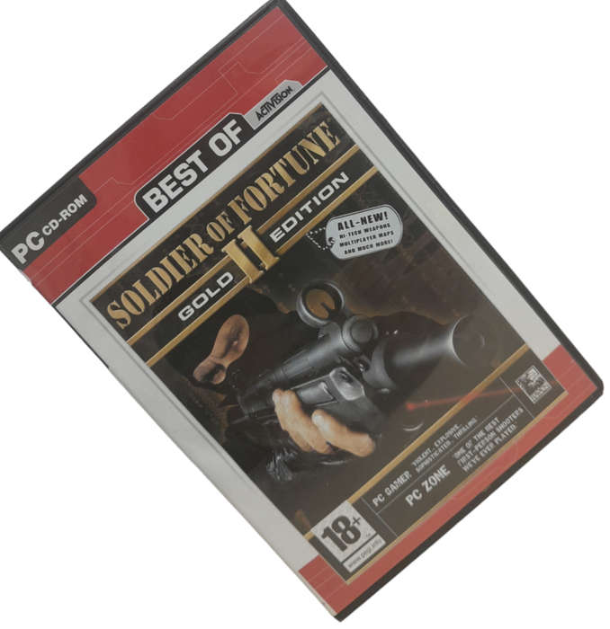 Soldier Of Fortune II Gold Edition PC (CD)