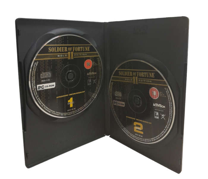 Soldier Of Fortune II Gold Edition PC (CD)