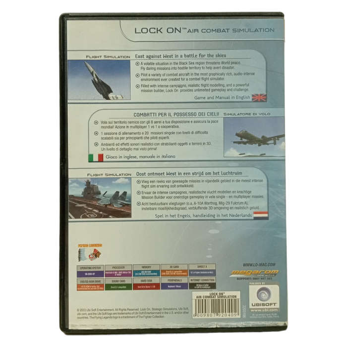 Lock On - Air Combat Simulation PC (DVD)