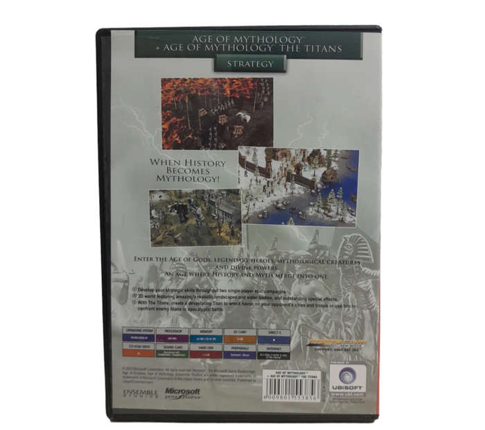 Age Of Mythology - Age Of Empires I & II , The Titans Expansion PC (DVD)
