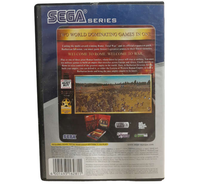 Rome Total War - Gold Edition PC (DVD)