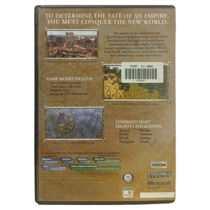 Age Of Empires III - The Game PC