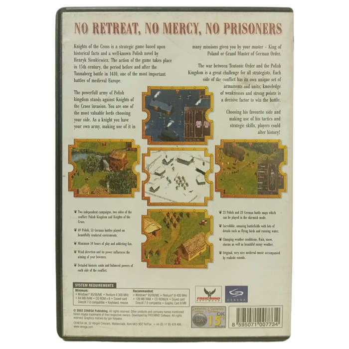 Knights Of The Cross PC (CD)
