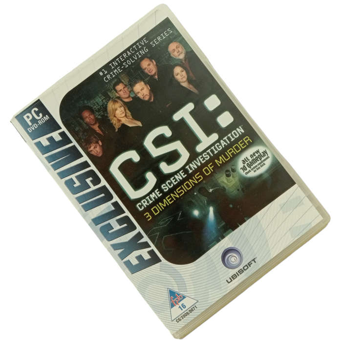 CSI: Crime Scene Investigation - 3 Dimensions Of Murder PC (DVD)