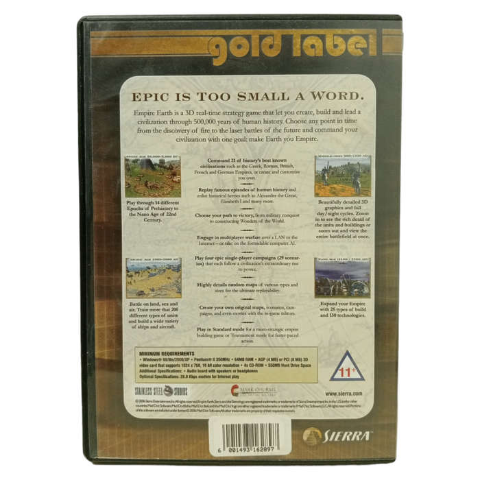 Empire Earth PC (CD)