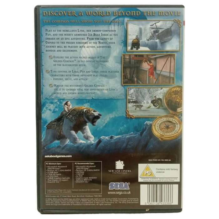The Golden Compass - The Official Video Game PC (DVD)