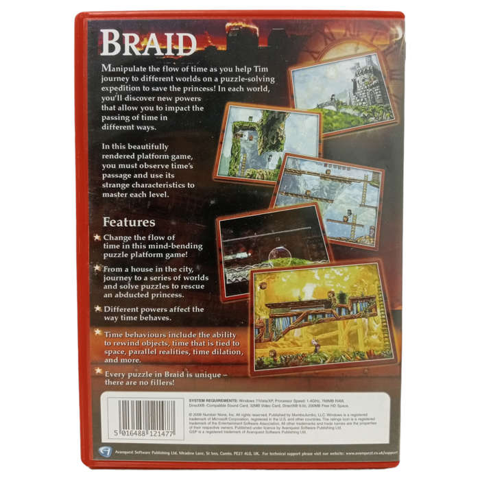 Braid PC (CD)