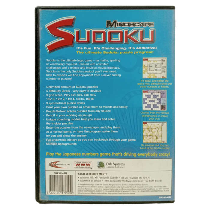 Sudoku PC (CD)