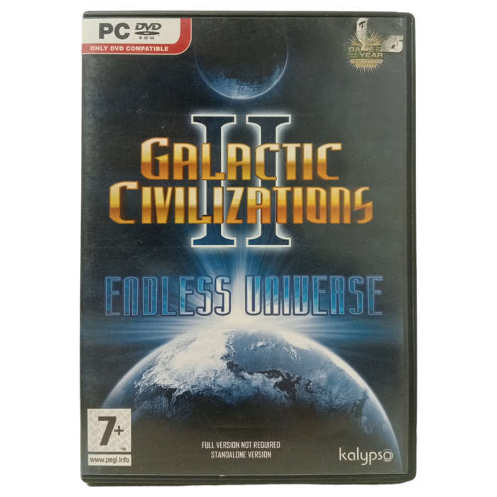 Galactic Civilizations II - Endless Universe PC (DVD)