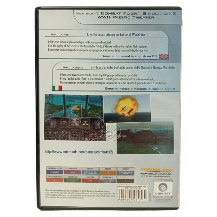 Combat Flight Simulator 2 - WWII Pacific Theatre PC ( DVD)