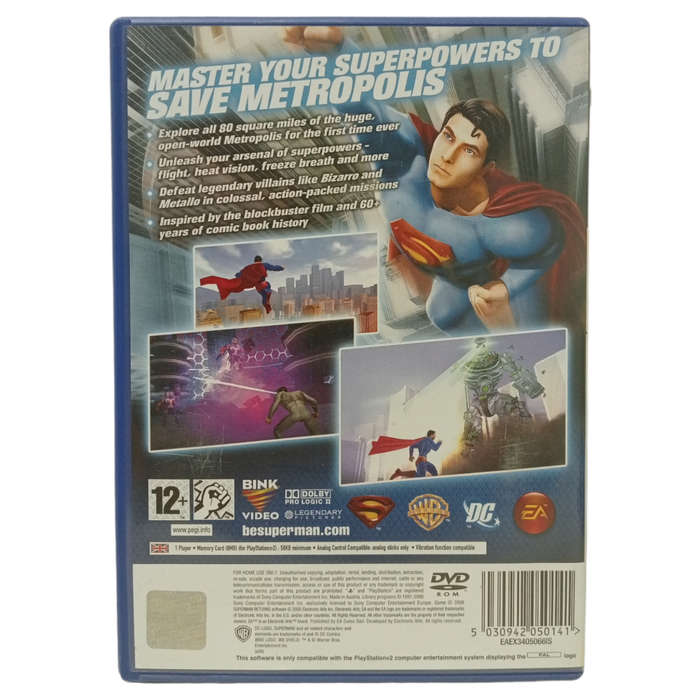 Superman Returns PlayStation 2
