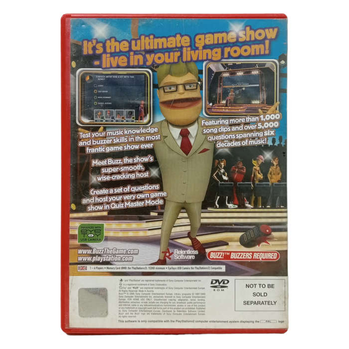 Buzz! - The Music Quiz PlayStation 2