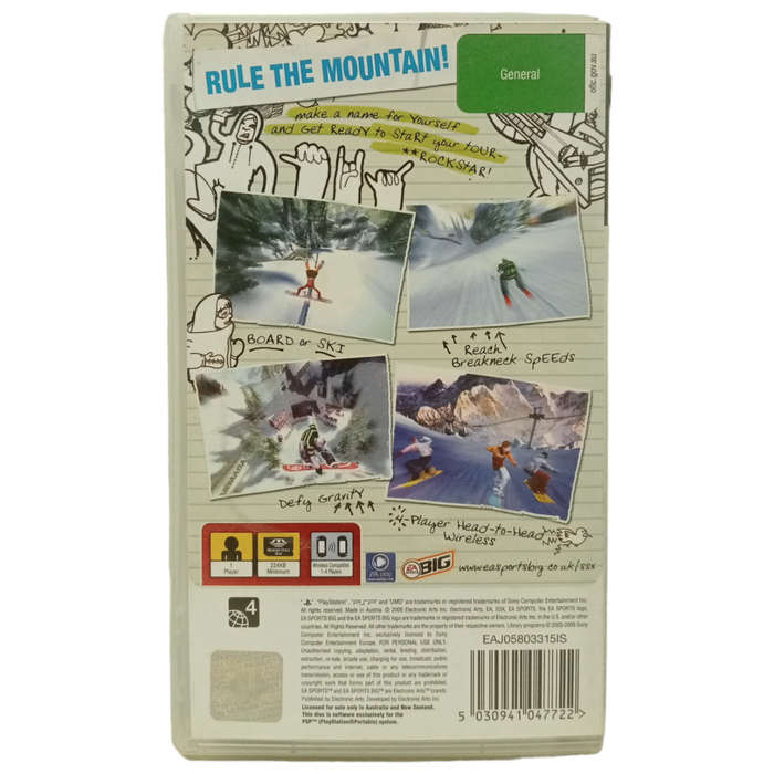 SSX On Tour PSP