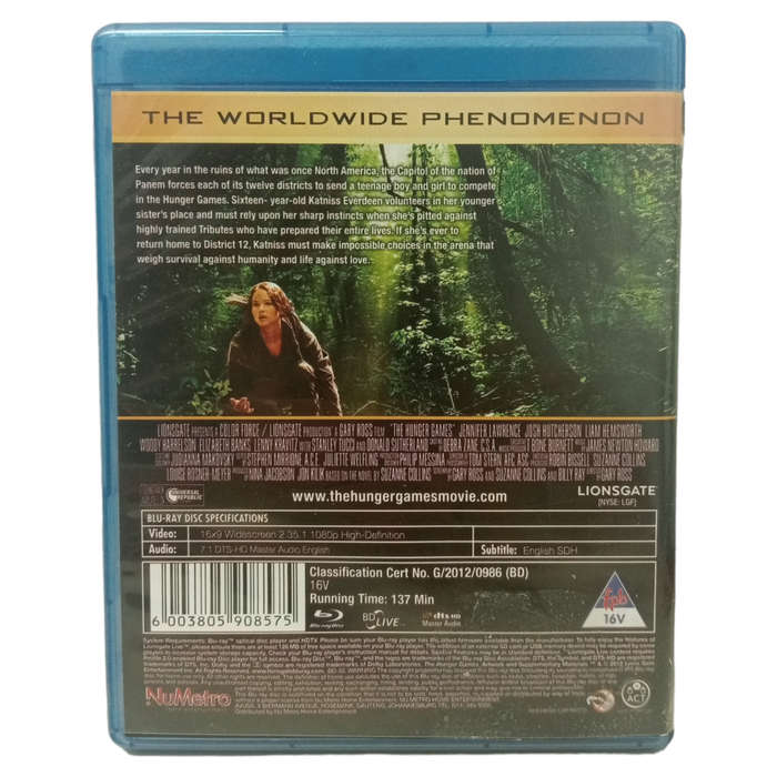 The Hunger Games Blu-Ray