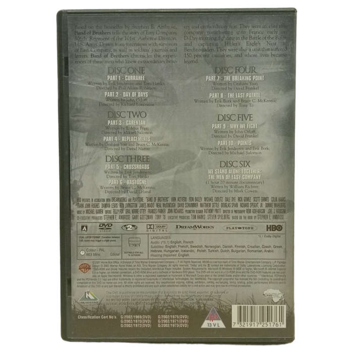 Band of Brothers DVD