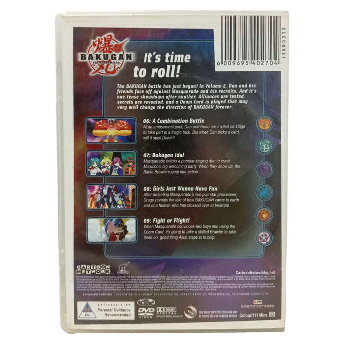 Bakugan - Battle Brawlers DVD