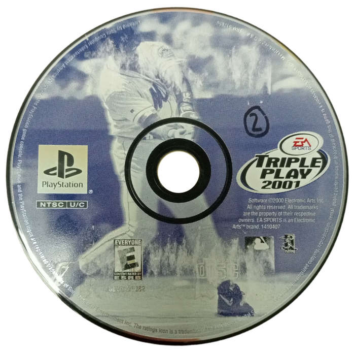 Triple Play 2001 PlayStation 1 [Disc Only-Generic CD Case]