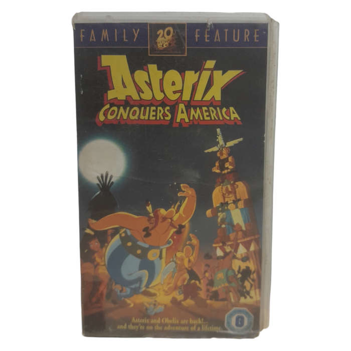 Asterix Conquers America VHS