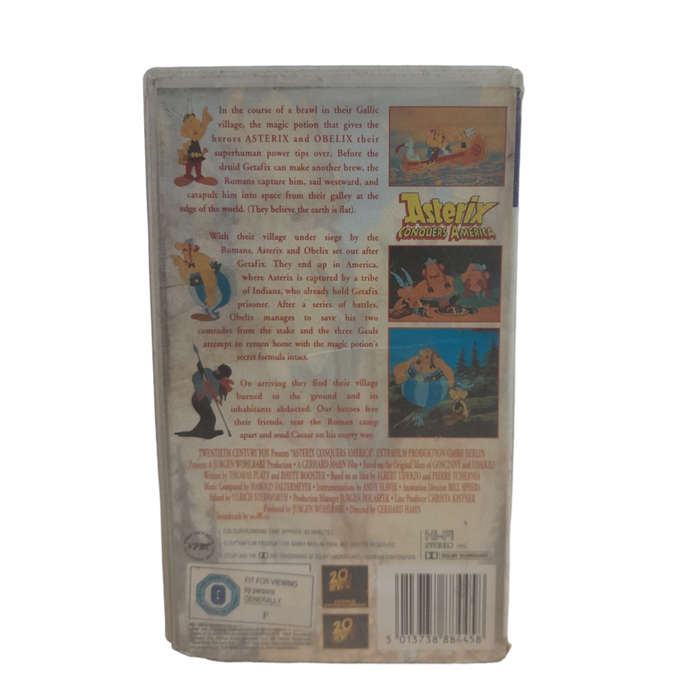 Asterix Conquers America VHS