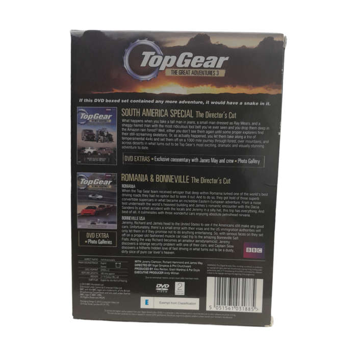 Top  Gear - The Great Adventures 3 DVD