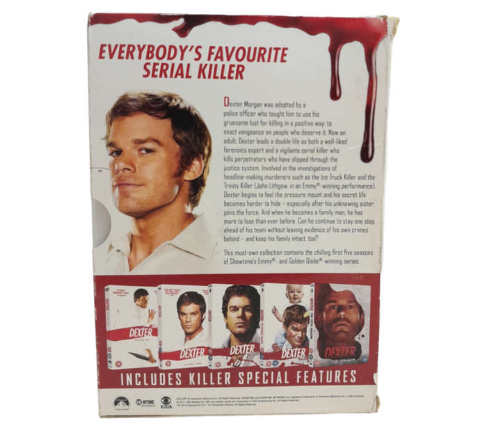 Dexter Season 1-5 DVD