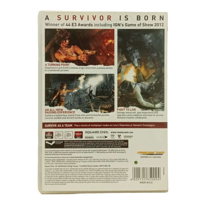 Tomb Raider PC (DVD)