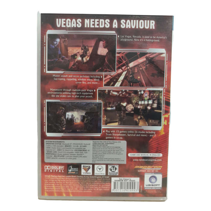 Rainbow Six - Vegas PC (DVD)