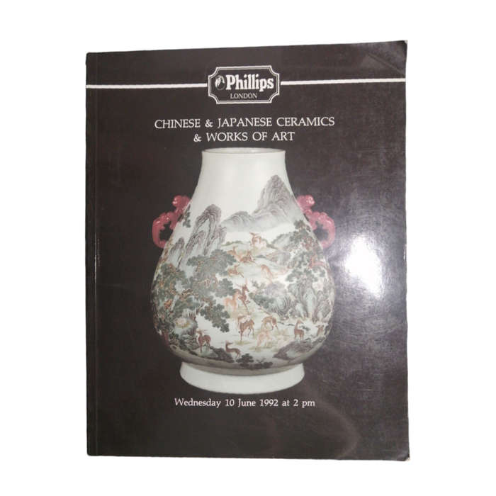 1992 Phillips Chinese And Japanese Ceramics And Works Of Art Auction Catalog Softcover