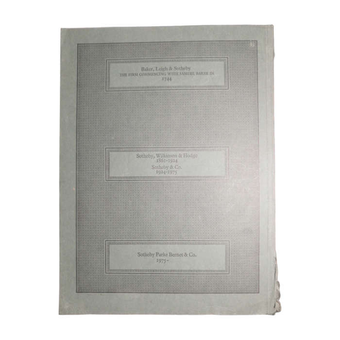 1978 Sotheby`s Catalogue Of Chinese Jades And Decorative Arts Auction Catalog Softcover