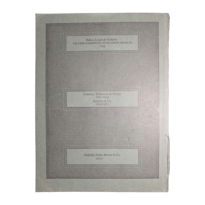 1978 Sotheby`s Catalogue Of Fine Chinese Ceramics And Works Of Art Auction Catalog Softcover