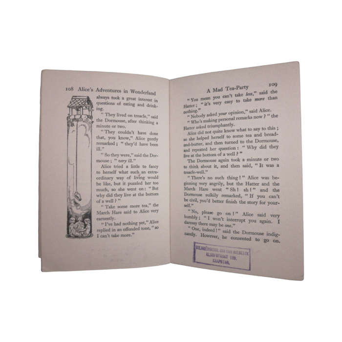 Alice`s Adventures In Wonderland With Bruno`s Revenge by Lewis Carroll Hardcover w/o Dustjacket