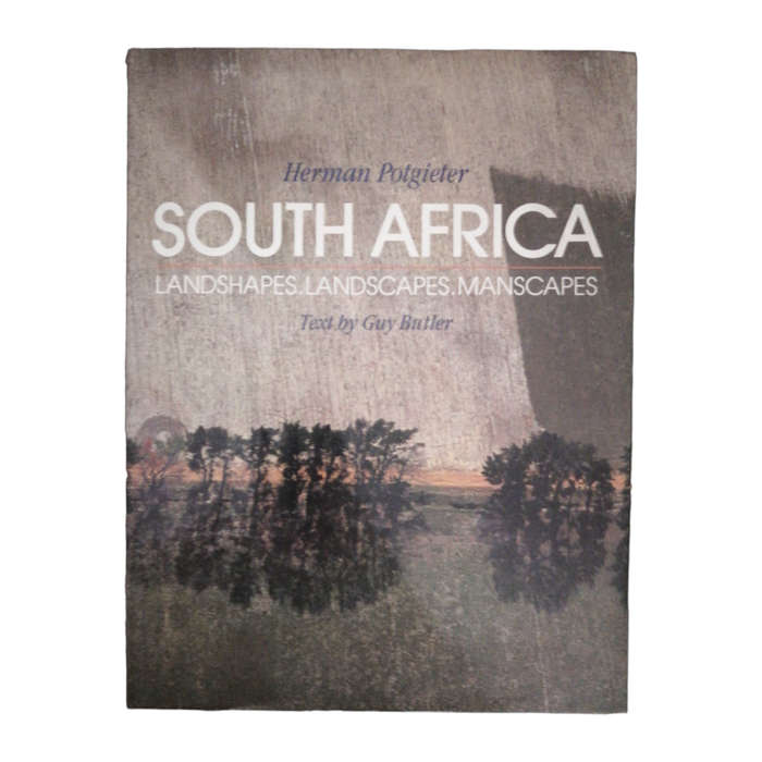 1990 South Africa Landscapes, Landscapes, Manscapes by Herman Potgieter Hardcover w/ Dustjacket