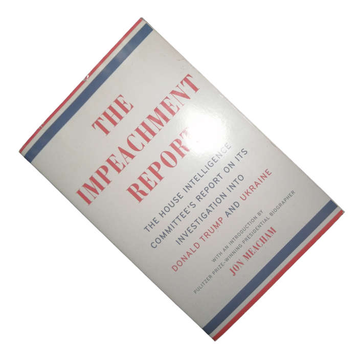 2019 The Impeachment Report by Jon Meacham Softcover