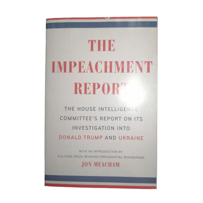 2019 The Impeachment Report by Jon Meacham Softcover