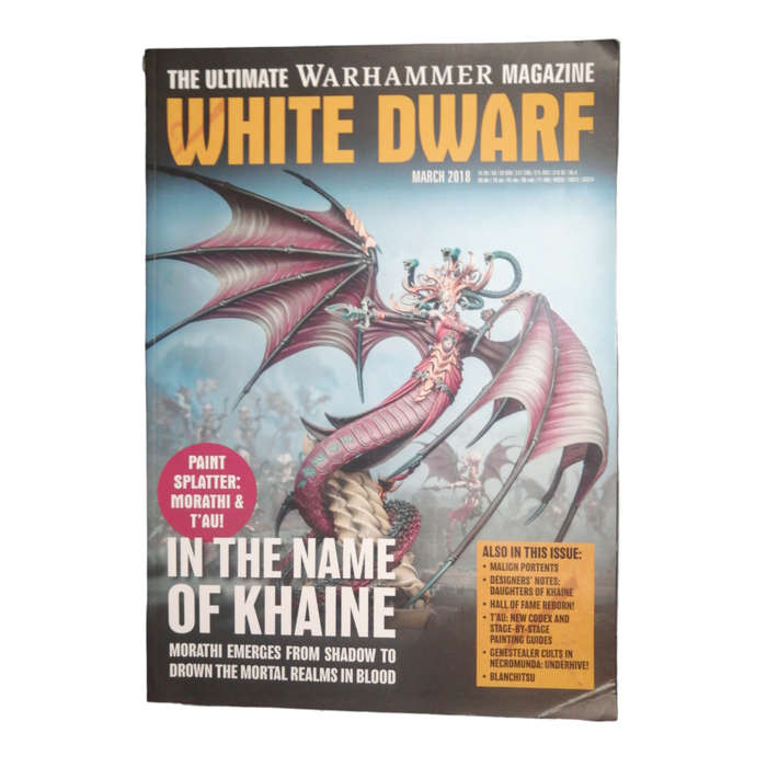 2018 White Dwarf Magazine March and April 2018 Magazine Softcover