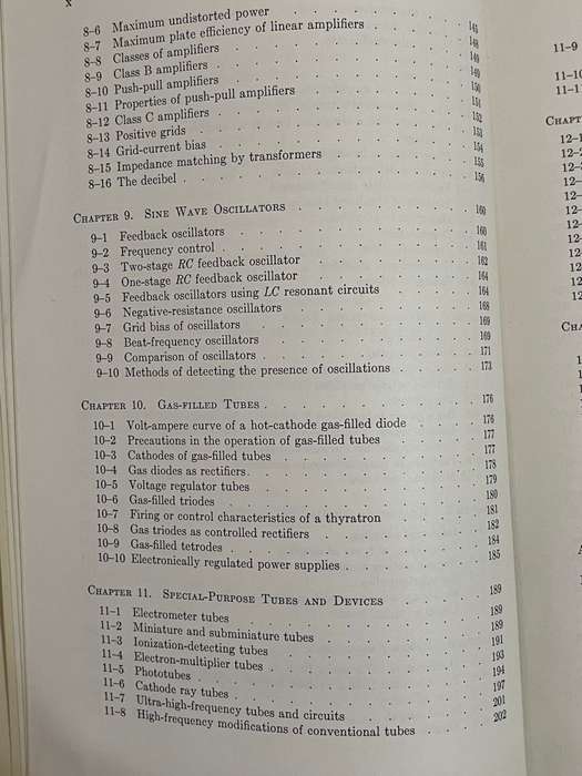 1959 Fundamentals Of Electronics by F. H. Mitchell Hardcover w/o Dustjacket