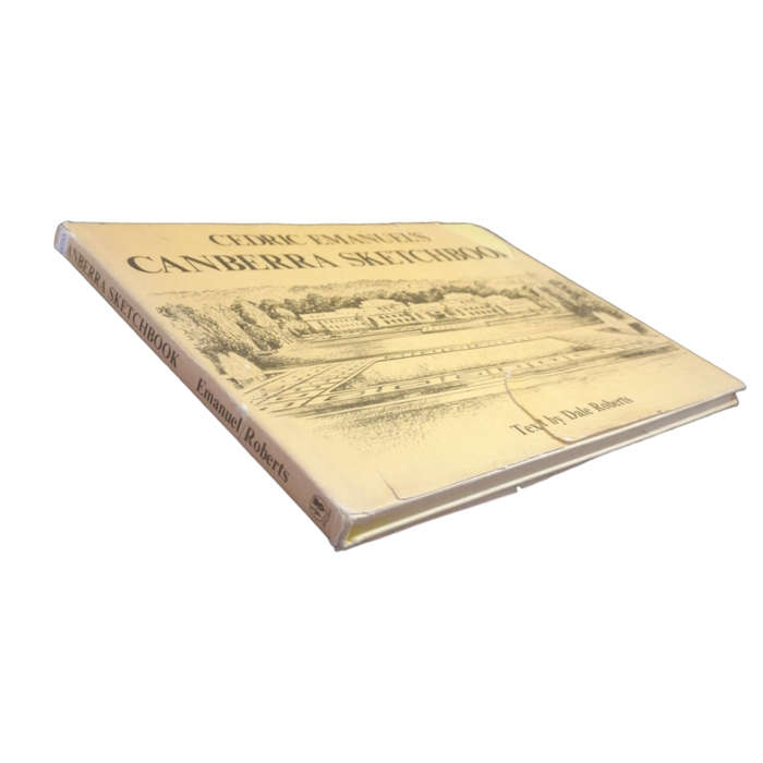 1976 Cedric Emanuel`s Canberra Sketchbook by Cedric Emanuel and Dale Roberts Hardcover w/Dustjacket