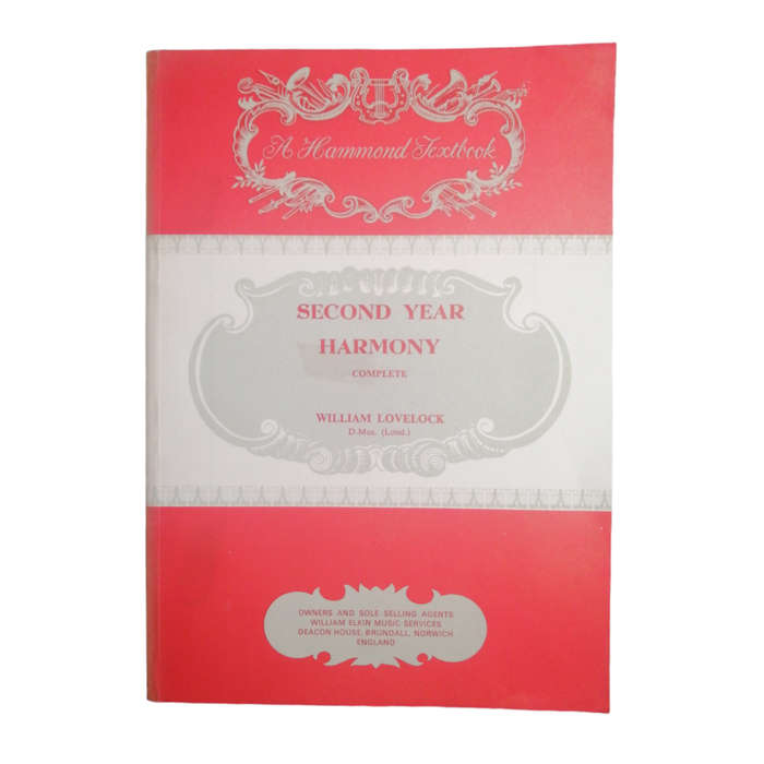 Second Year Harmony by William Lovelock Softcover